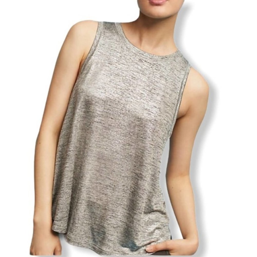 Anthropologie Deletta Shine Hi Neck Tank XS